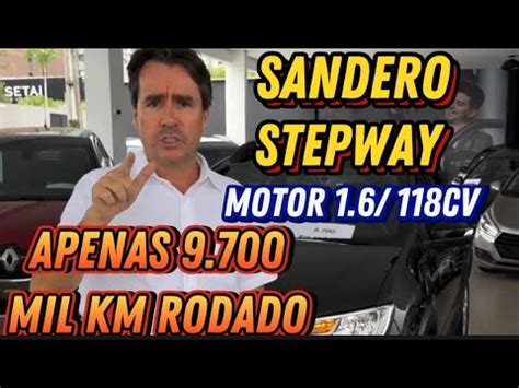 Renault Sandero Stepway Ano Modelo Apenas Mil Km Rodado