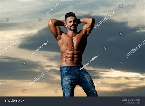 Bare Torso Man Male Abs Body Stock Photo 2525925923 | Shutterstock