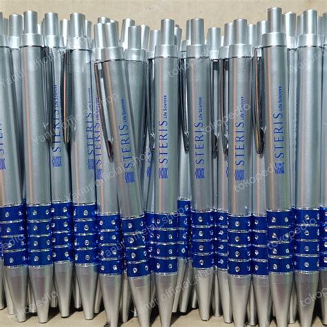 Jual Pulpen Custom Logo Ballpoint Sablon Pulpen Pen Promosi Pen Seminar