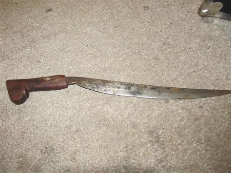 Old Vintage Antique Filipino Garab Fighting Knife Philippines Sword