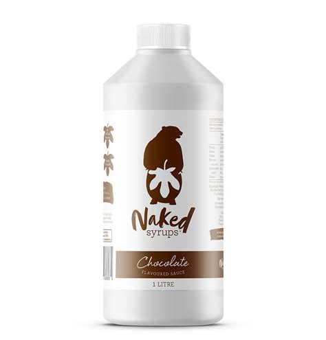 Naked Syrups Chocolate Flavoured Dessert Sauce Ltr Mad Mutt Coffee