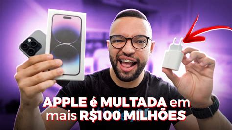 Apple Multada Em Mais R Milh Es E Obrigada A Vender Iphone