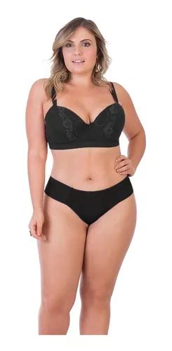 Suti Plus Size Al A Refor Ada Cor Lisa Soutien Lingerie Parcelamento Sem Juros