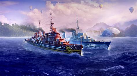 Wows Legends—become A Naval Legend