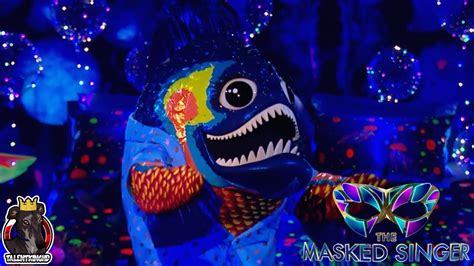 Piranha It's All Coming Back to Me Now Full Performance | The Masked ...