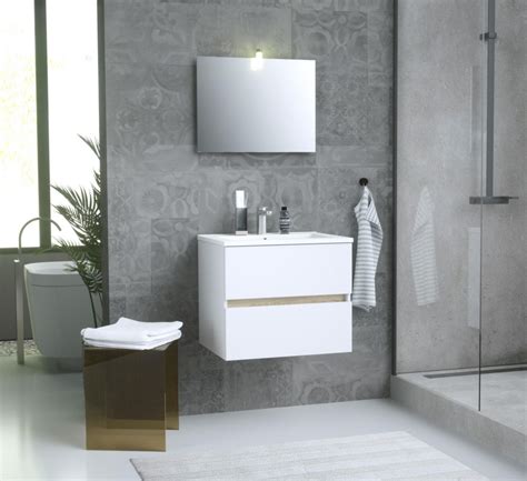 ALTERNA Meuble De Salle De Bain Sous Vasque Alterna Primeo KIT 60 Cm