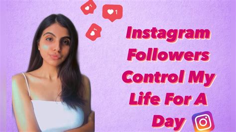 Instagram Followers Control My Life For A Day😱💕 Shocking Youtube