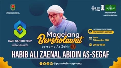 Live Magelang Bersholawat Bersama Habib Ali Zainal Abidin Assegaf Dan