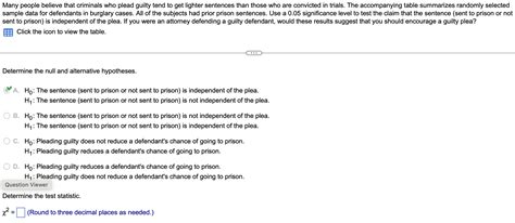 Solved Many People Believe That Criminals Who Plead Guilty Chegg