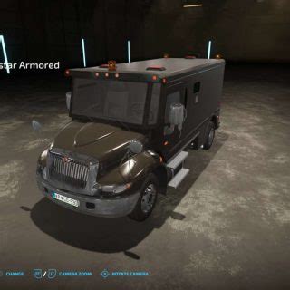 International Durastar Armored Truck Money Bag V Fs Mod