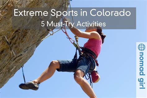 Extreme Sports in Colorado - 5 Must-Try Activities