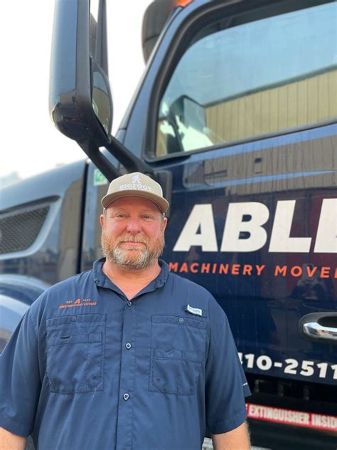 Robert St John Able Machinery Movers