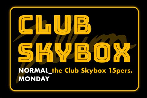 Club Skybox Monday Zillion Xxx