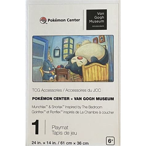 Pokemon Toys Pokmon Centre X Van Gogh Museum Munchlax Snorlax