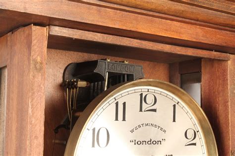 Lot 572 Westminster Chime Wall Clock Case Auctions