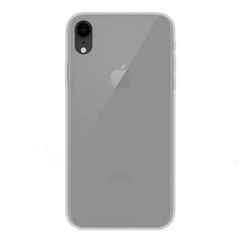 Capa Iphone Xr Gel Transparente Fosco Kuantokusta