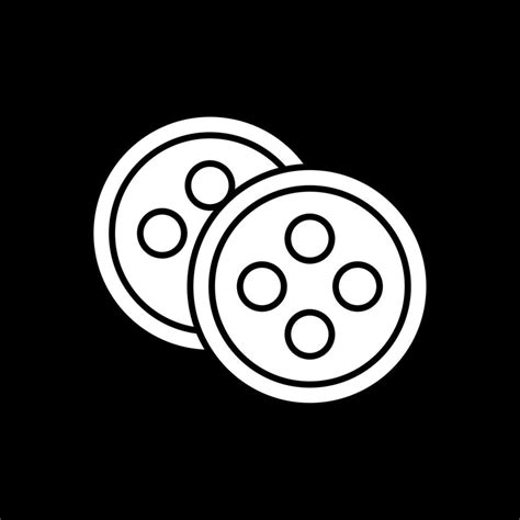 botton glyph inverted icon  vector art  vecteezy