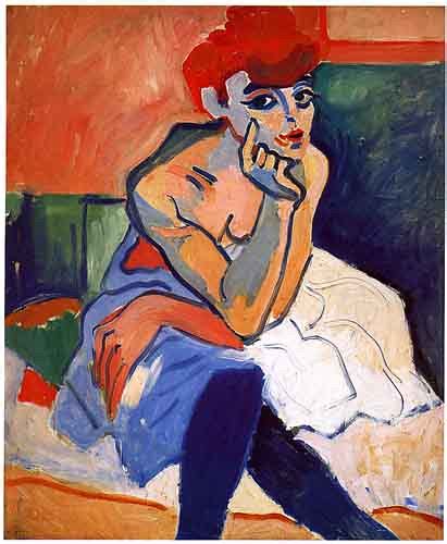 Derain Andre 1906 The Dancer André Derain b June 10 Flickr