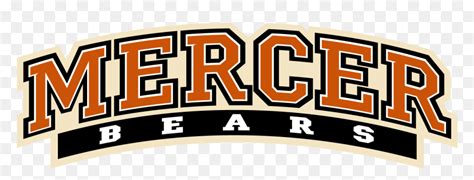 Mercer Bears Wordmark - Mercer University Basketball Logo, HD Png ...