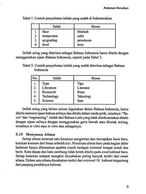 Contoh Tabel Skripsi Dunia Skripsi