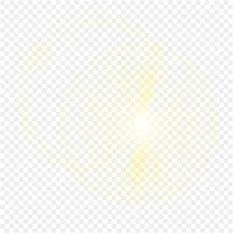 Golden Shine Star Lens Flare Sun Glare Light Effect Shine Glowing