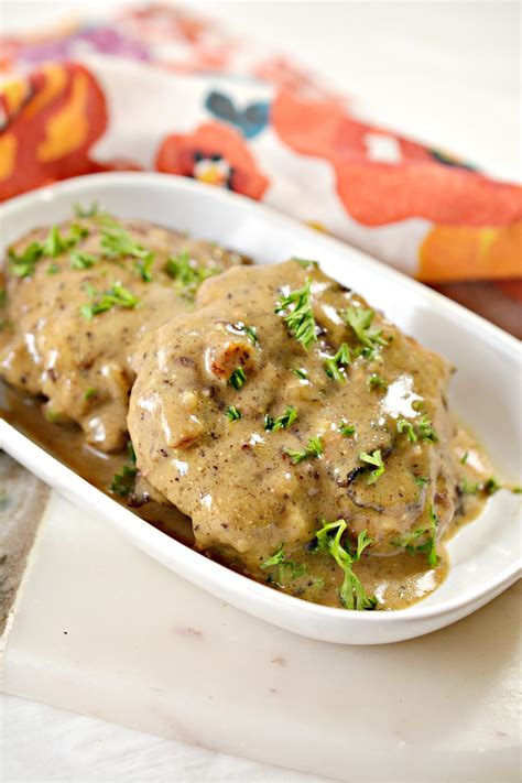 Smothered Hamburger Steak Sweet Peas Kitchen