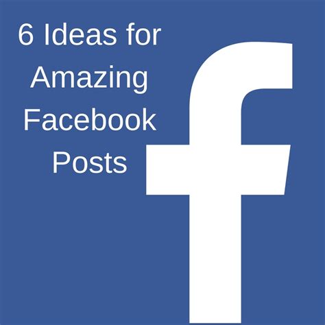 86 CREATIVE FACEBOOK POST IDEAS