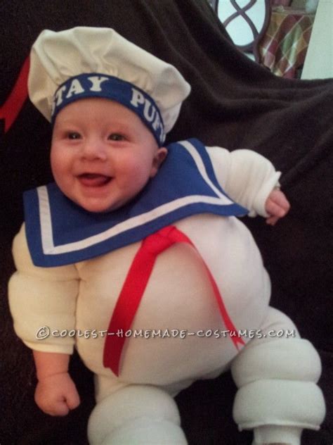 Adorable Baby Stay Puft Marshmallow Man Costume Funny Kid Halloween