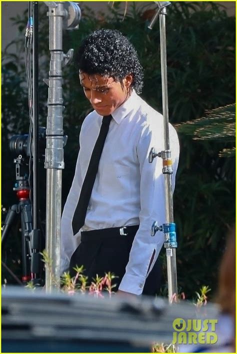 Jaafar Jackson Transforms Into Michael Jackson While Filming Biopic