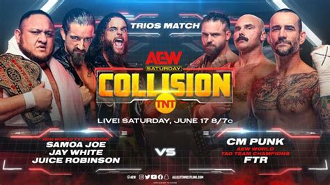 AEW Collision Results 6 17 23 Premiere Episode Featuring The Return