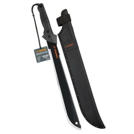 Machete Truper Doble Filo 18 Mach 18x C Funda Magnum