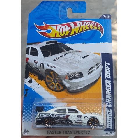 Xe M H Nh Hot Wheels Dodge Charger Drift Car Shopee Vi T Nam