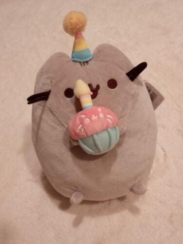 Gund New Pusheen Birthday Pusheen Plush Cat Stuffie 10 Inch Stuffed Toy 4558923433