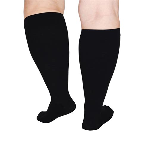 Buy Oversize Compression Stockings 20-30 mmHg - Wide Calf & Unisex