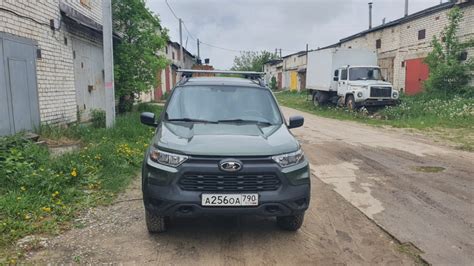 Перекладины багажника на Ниву Тревел. — Lada Niva Travel, 1,7 л, 2022 ...