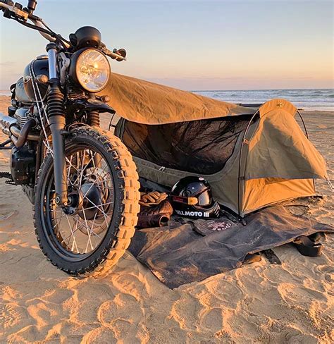 This Incredible Motorcycle Tent Lets You Camp Out Anywhere While Out On ...