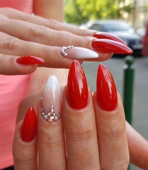 Pin De Rubi Hernandez Em Cute Nail Designs Unhas Vermelhas Unhas Vermelhas Stiletto Unhas De