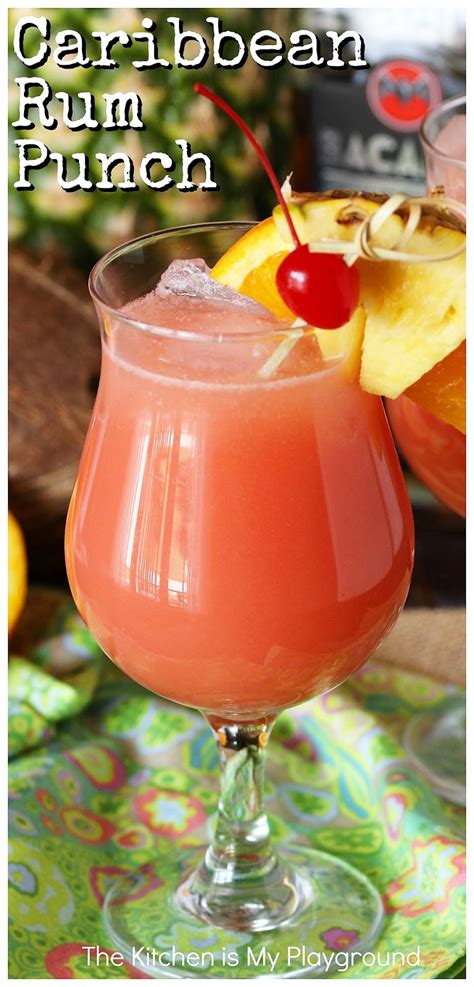 Caribbean Rum Punch The Kitchen Is My Playground