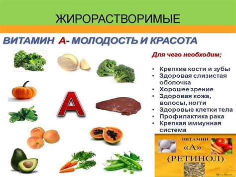 Жирорастворимые витамины