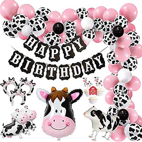 Buy Funny Cow Party Decorations Balloon 85pcs Arch Garland Kit With