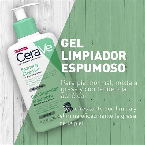 Ripley TRATAMIENTO FACIAL CERAVE GEL LIMPIADOR ESPUMOSO 236 ML