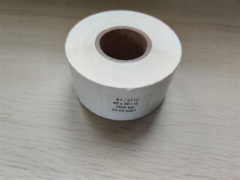 Etykiety Foliowe 45X30 1500szt. - Ceny i opinie - Ceneo.pl