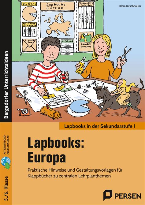 Sekundarstufe Unterrichtsmaterial Erdkunde Geografie Lapbooks Europa