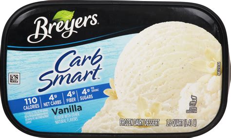 Breyer S Carb Smart Vanilla Frozen Dairy Dessert Oz Shipt