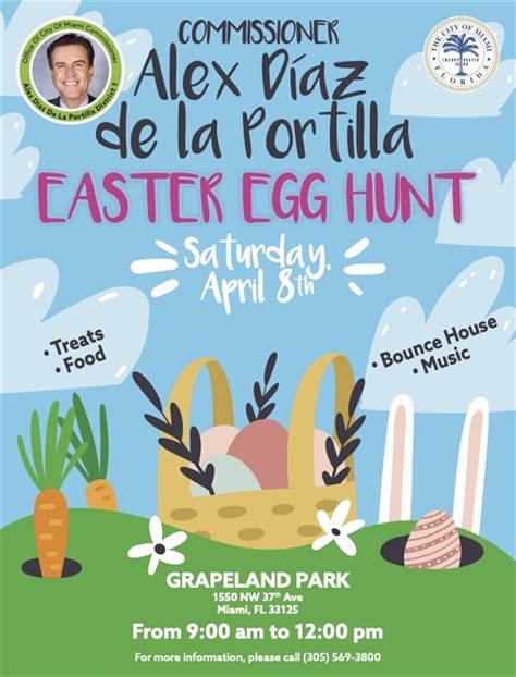 Easter Egg Hunt at Grapeland Park - Miami