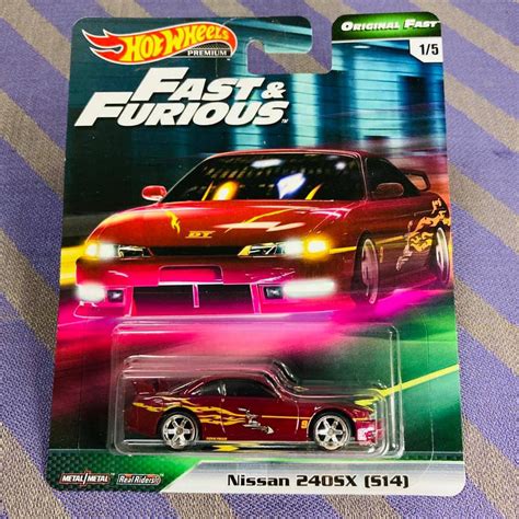 Hot Wheels Nissan Silvia S14 240sx From Fnf Original Fast Set Premium Fast Furious Shopee Malaysia