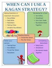 When Can I Use A Kagan Strategy Docx When Can I Use A Kagan Strategy