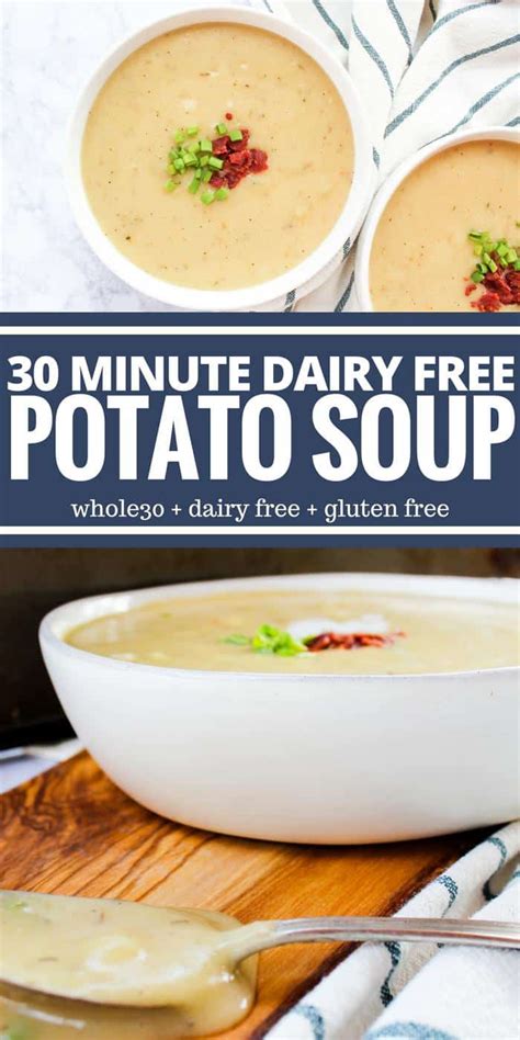 Minute Dairy Free Potato Soup By The Whole Cook The Whole Cook