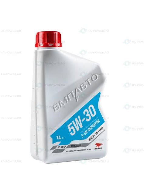 Моторное масло 5W-30 API SN/CF A5/B5 ВМПАВТО