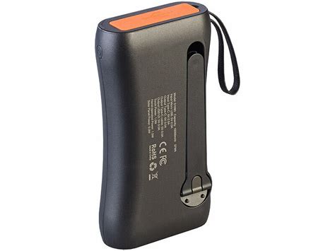 Batterie De Secours Mah Avec Dynamo Et Lampe De Poche Pb K